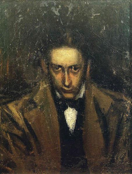 Pablo Picasso Classical Oil Paintings Portrait Of Casagemas
